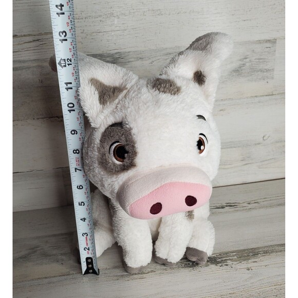 Official Disney Moana PUA Pig Sitting Plush 12” Spotted Stuffed Animal Toy CLEAN - Picture 6 of 6